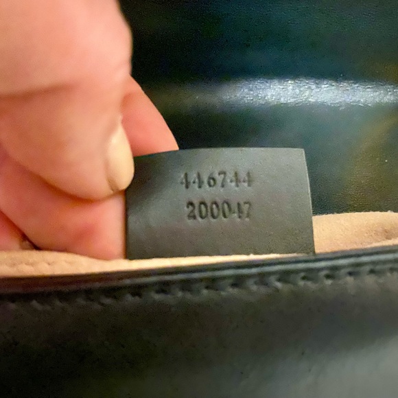 ❤️ GG MARMONT SMALL SHOULDER BAG BLACK/GOLD - Picture 16 of 16